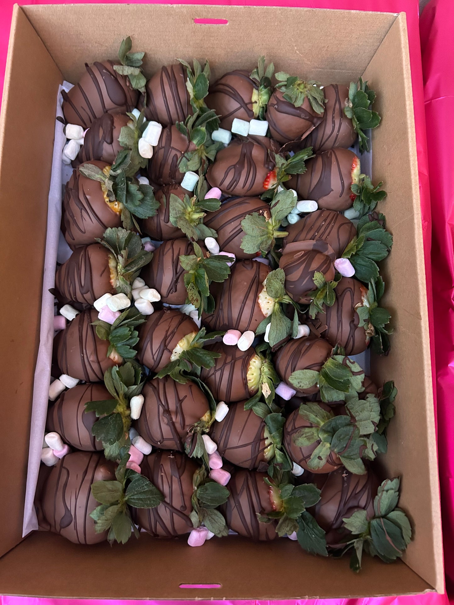 Chocolate dipped Strawberries 10 pack