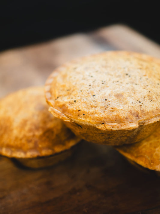 Creamy Chicken, Mushroom and Leek Pie